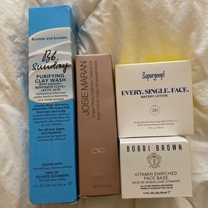 Unopened Skincare Bundle! Bobbie Brown Supergoop Bumble and bumble